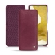 Housse cuir Samsung Galaxy S22 - Prune vintage ( Pantone 512C ) 