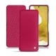 Capa em pele Samsung Galaxy S22 - Rose fluo