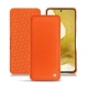 Funda de piel Samsung Galaxy S22 - Orange fluo