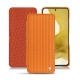 Lederschutzhülle Samsung Galaxy S22 - Abaca arancio