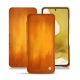 Funda de piel Samsung Galaxy S22 - Orange Patine