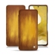 Samsung Galaxy S22 leather case - Doré Patine