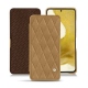 Funda de piel Samsung Galaxy S22 - Sable vintage - Couture