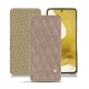 Capa em pele Samsung Galaxy S22 - Taupe vintage - Couture