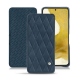 Capa em pele Samsung Galaxy S22 - Jean vintage - Couture
