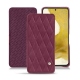 Capa em pele Samsung Galaxy S22 - Prune vintage - Couture