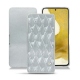 Capa em pele Samsung Galaxy S22 - Platinium - Couture
