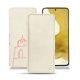 Custodia in pelle Samsung Galaxy S22 - Blanc escumo
