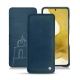 Samsung Galaxy S22 leather case - Blu mediterran