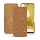 Samsung Galaxy S22 leather case - Castan esparciate - Couture