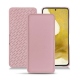 Samsung Galaxy S22 leather case - Rose PU
