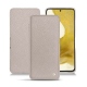 Samsung Galaxy S22 leather case - Taupe innocent