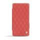 Custodia in pelle Sony Xperia Z3  - Cerise vintage - Couture
