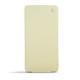 Funda de piel Sony Xperia Z3 Compact  - Beige ( Nappa - Pantone 7502C ) 