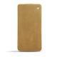 Housse cuir Sony Xperia Z3 Compact  - Sable vintage ( Roughtcut - Gaucho#57254 ) 