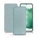 Samsung Galaxy S22+ leather case - Bleu ciel ( Nappa - Pantone 277C ) 