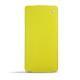 Funda de piel Sony Xperia Z3 Compact  - Jaune fluo