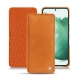 가죽 커버 Samsung Galaxy S22+ - Mandarine vintage ( Pantone 165C ) 