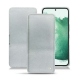 Housse cuir Samsung Galaxy S22+ - Platinium ( Pantone 877C ) 