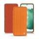 Custodia in pelle Samsung Galaxy S22+ - Abaca arancio
