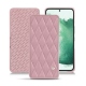 Custodia in pelle Samsung Galaxy S22+ - Rose - Couture ( Nappa - Pantone 2365C ) 