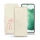 Housse cuir Samsung Galaxy S22+ - Blanc escumo