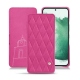 Housse cuir Samsung Galaxy S22+ - Rose BB - Couture
