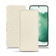 Lederschutzhülle Samsung Galaxy S22+ - Blanc PU