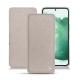 Housse cuir Samsung Galaxy S22+ - Taupe innocent