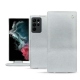 Housse cuir Samsung Galaxy S22 Ultra - Platinium ( Pantone 877C ) 