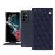 Funda de piel Samsung Galaxy S22 Ultra - Cobalt - Couture ( Pantone 2766C ) 