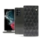 Capa em pele Samsung Galaxy S22 Ultra - Onyx - Couture