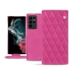 Custodia in pelle Samsung Galaxy S22 Ultra - Rose BB - Couture