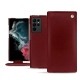 Custodia in pelle Samsung Galaxy S22 Ultra - Rouge Veggie