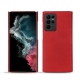 Funda de piel Samsung Galaxy S22 Ultra - Rouge troupelenc