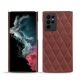 Coque cuir Samsung Galaxy S22 Ultra - Passion vintage - Couture