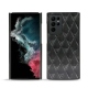 Lederschutzhülle Samsung Galaxy S22 Ultra - Onyx - Couture