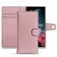 Capa em pele Samsung Galaxy S22 Ultra - Rose ( Nappa - Pantone 2365C ) 