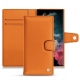 Capa em pele Samsung Galaxy S22 Ultra - Orange ( Nappa - Pantone 1495U ) 