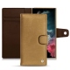 Housse cuir Samsung Galaxy S22 Ultra - Sable vintage ( Roughtcut - Gaucho#57254 ) 
