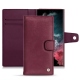 Funda de piel Samsung Galaxy S22 Ultra - Prune vintage ( Pantone 512C ) 