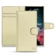 Custodia in pelle Samsung Galaxy S22 Ultra - Ivoire ( Sleek P C12 - White ) 