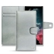Custodia in pelle Samsung Galaxy S22 Ultra - Platinium ( Pantone 877C ) 
