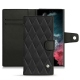 Capa em pele Samsung Galaxy S22 Ultra - Noir - Couture ( Nappa - Black ) 