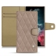 Funda de piel Samsung Galaxy S22 Ultra - Taupe vintage - Couture