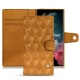 Samsung Galaxy S22 Ultra leather case - Or Maïa - Couture