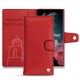 Samsung Galaxy S22 Ultra leather case - Rouge troupelenc