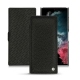 Samsung Galaxy S22 Ultra leather case - Ebène ( Sleek P C12 - Black ) 