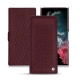 Samsung Galaxy S22 Ultra leather case - Lie de vin ( Pantone 5115C ) 