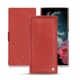 Samsung Galaxy S22 Ultra leather case - Cerise vintage ( Pantone 185C ) 